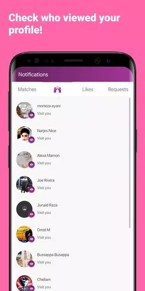 Schermata Bae Chat -Find your bae nearby 2