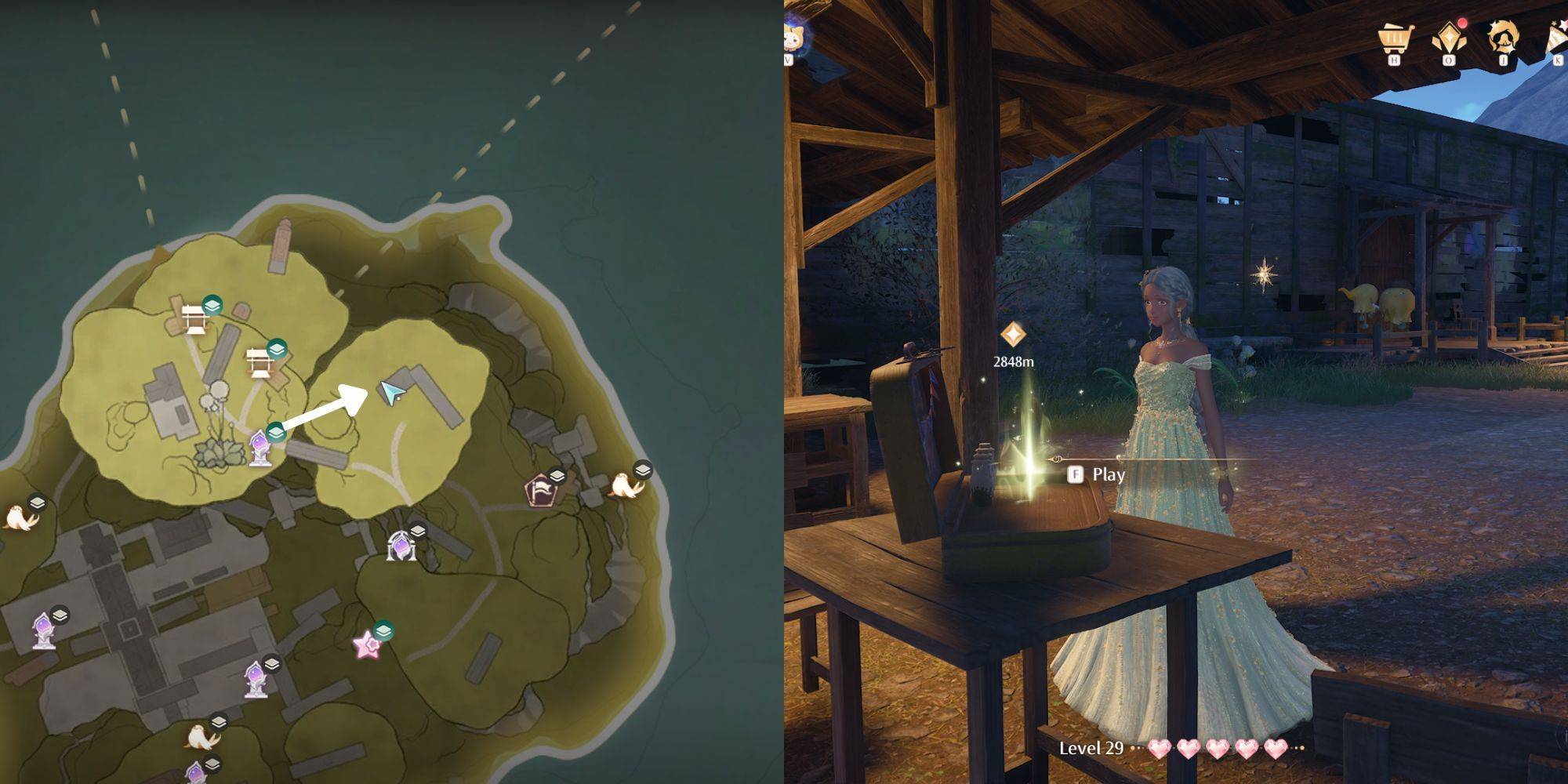 Salle d'attente de la station Choo-choo