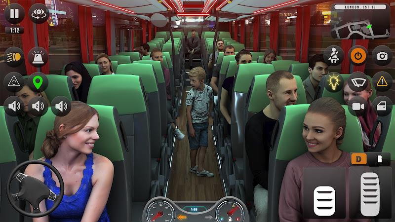 City Bus Simulator 3D Offline Capture d'écran 2