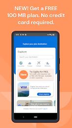 GigSky: Global eSim Data Plans 螢幕截圖 0