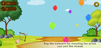 Balloon Bow and Arrow - BBA Schermafbeelding 1