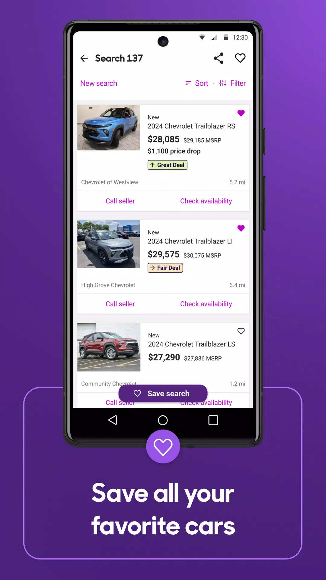 Cars.com Capture d'écran 3