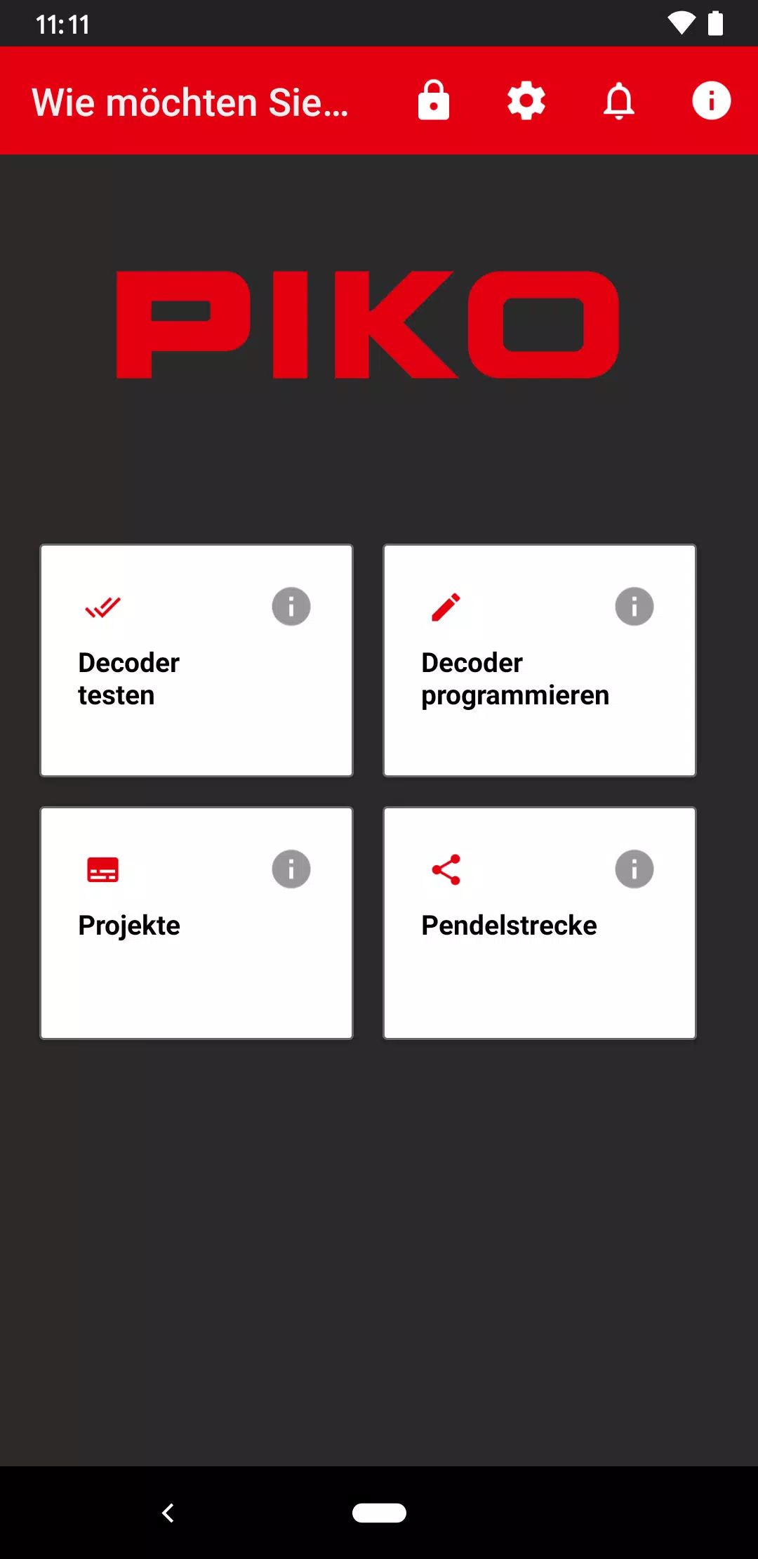 PIKO SmartProgrammer App Capture d'écran 0