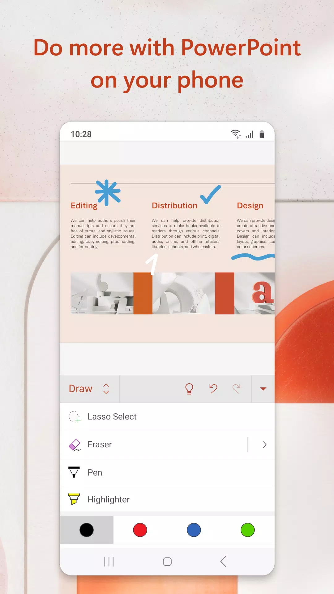 Microsoft PowerPoint Capture d'écran 3