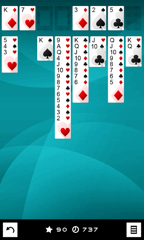 3 in 1 Solitaire - Triple Cards स्क्रीनशॉट 1