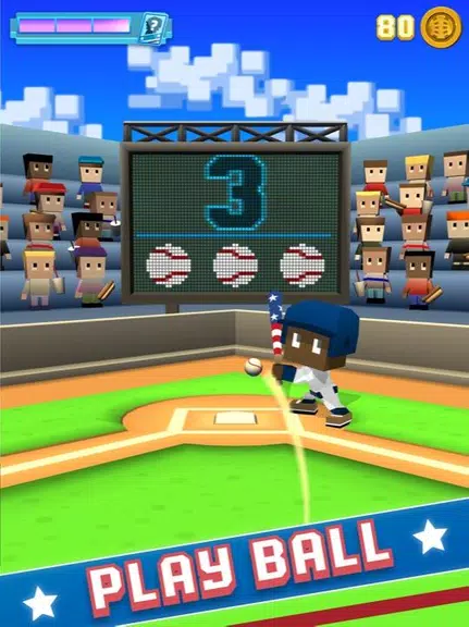 Blocky Baseball 螢幕截圖 0