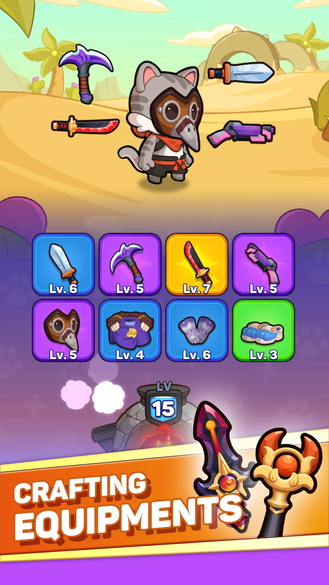 Meow vs Zombie ภาพหน้าจอ 2