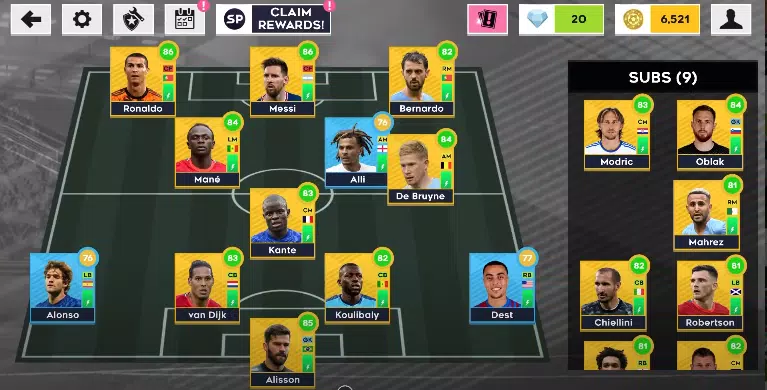 Dream Win League Soccer Star 螢幕截圖 2
