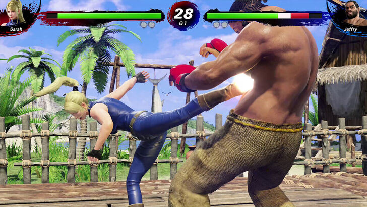 Virtua Fighter 5 R.E.V.O:  Gameplay Screenshot