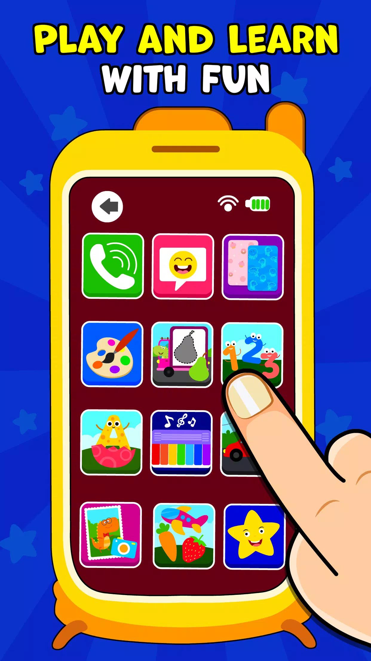 Baby Games: Phone For Kids App स्क्रीनशॉट 0