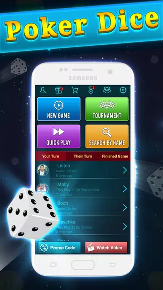 Yatzy - Free Dice Games স্ক্রিনশট 0
