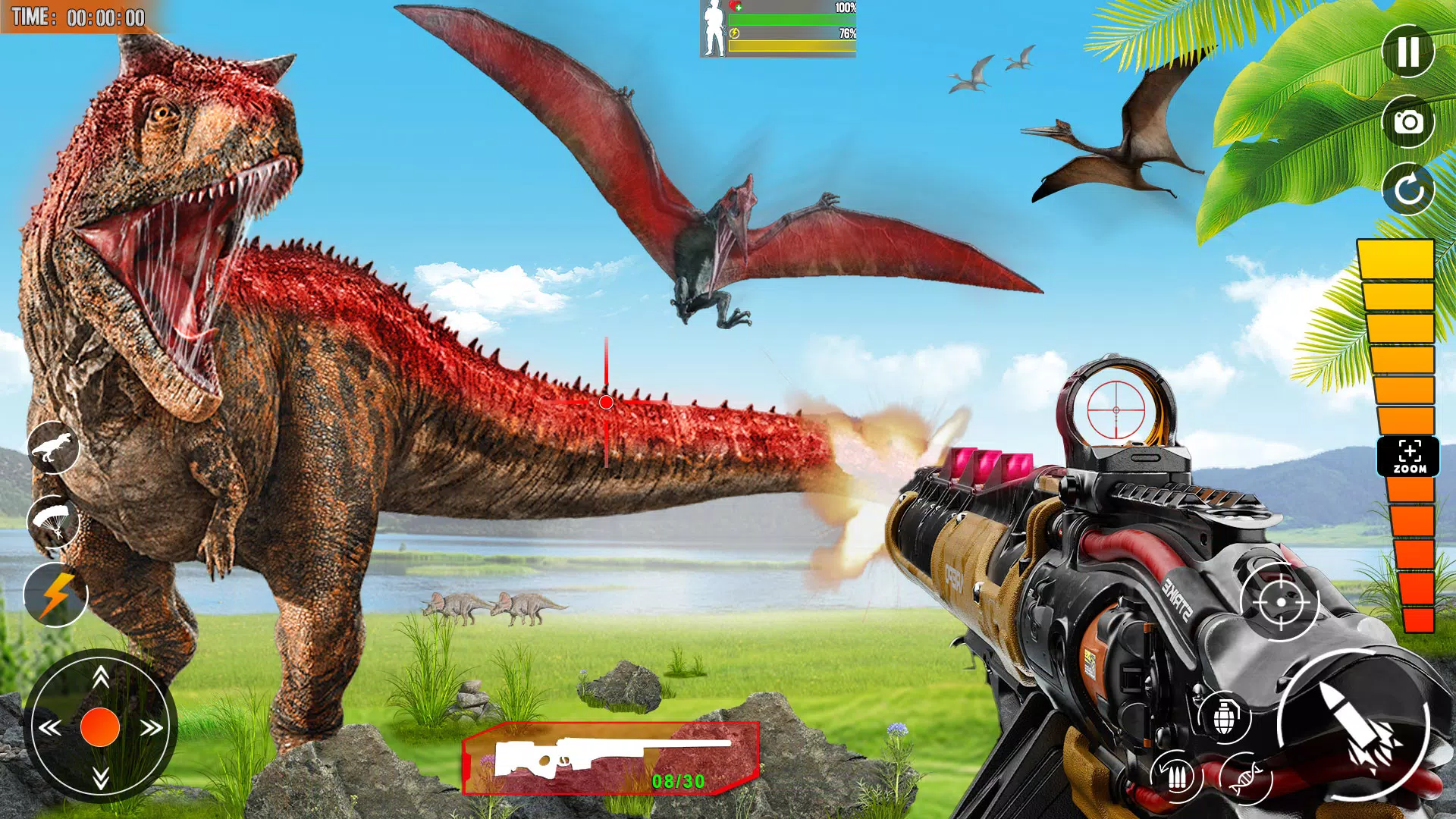 Wild Dinosaur Hunting Games Capture d'écran 1