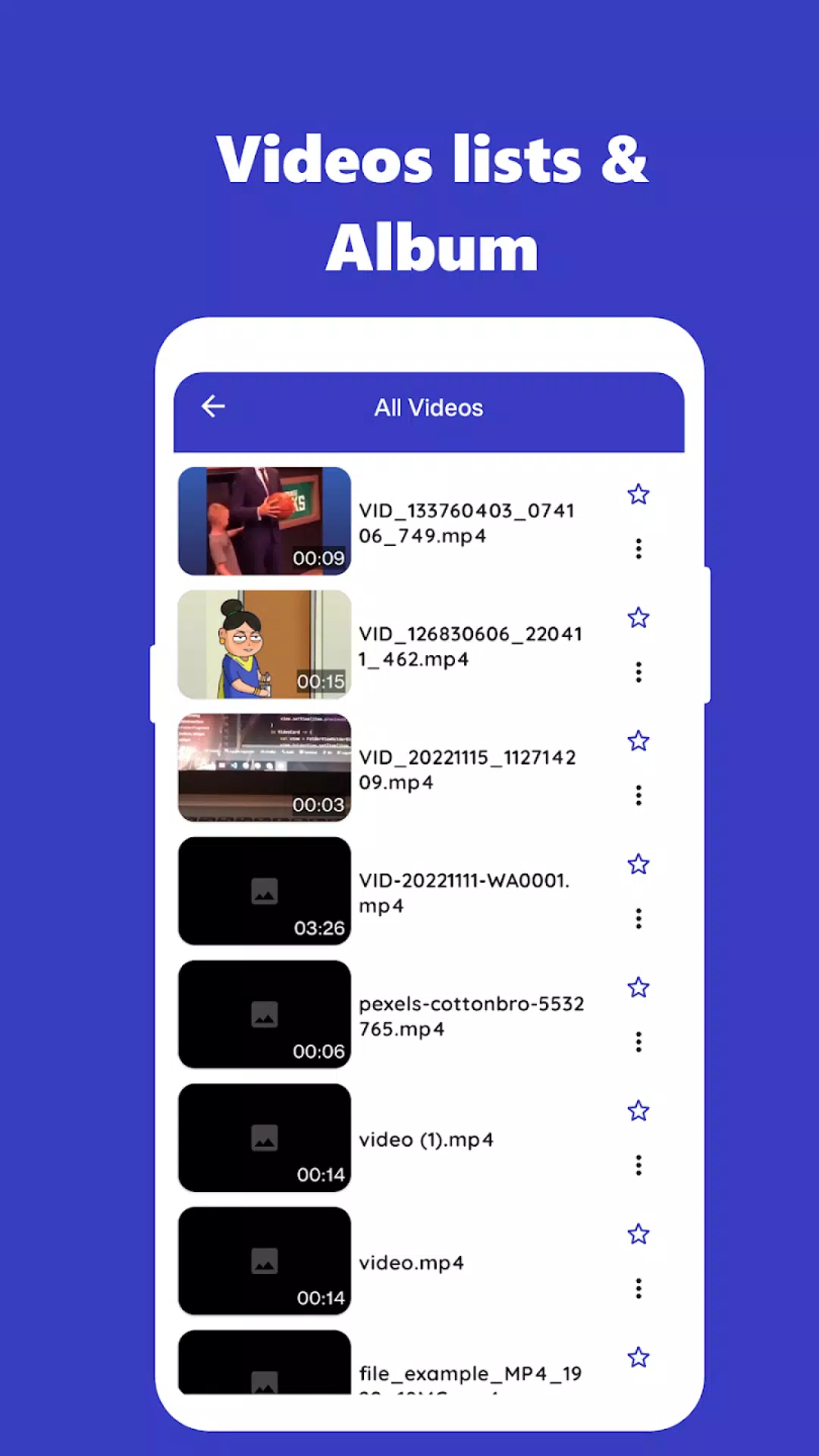 Video Player 螢幕截圖 2