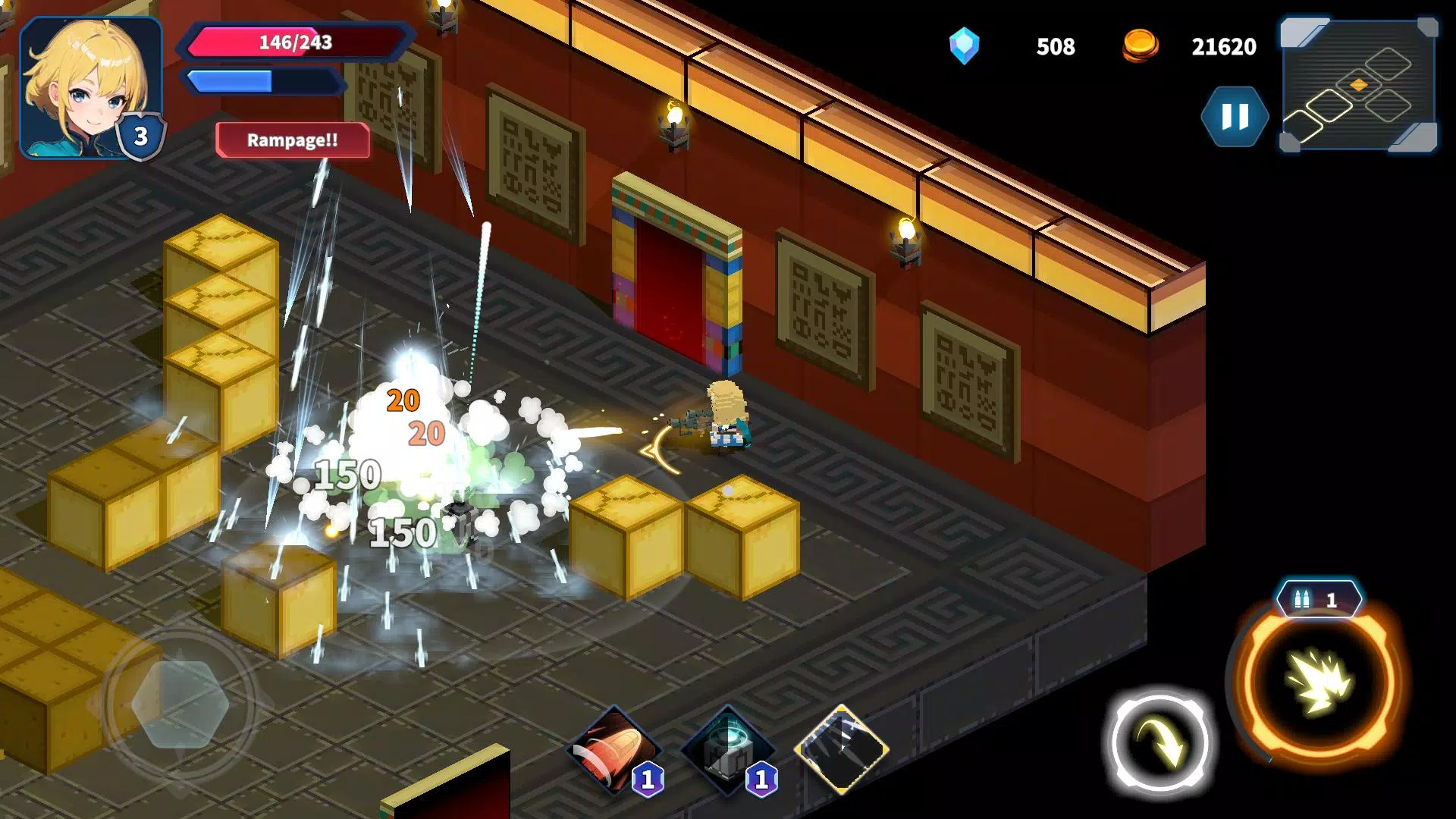 Cube of Life: Shooting RPG Ảnh chụp màn hình 1