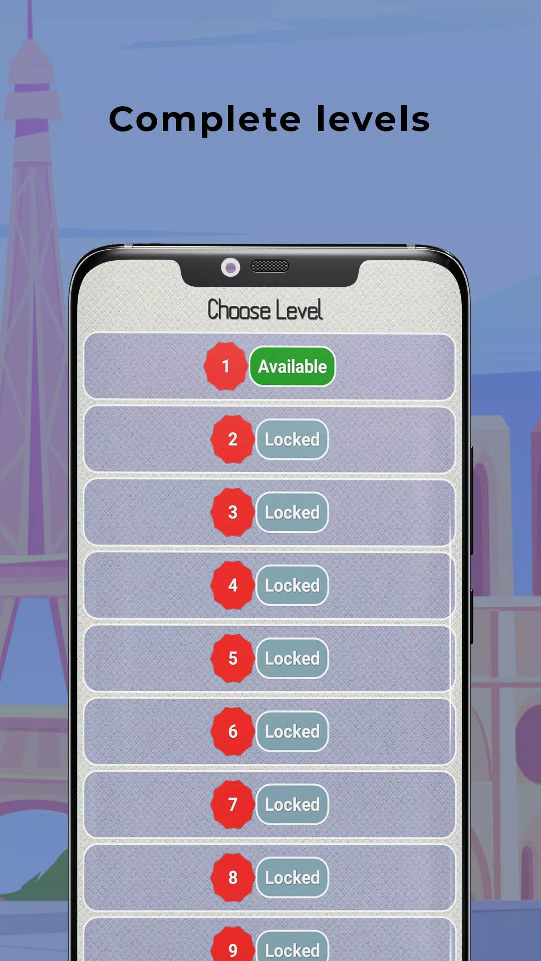 Cities Quiz 螢幕截圖 1