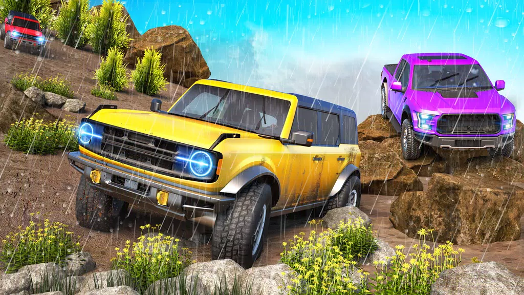 jeep games 4x4 off road car 3d 螢幕截圖 1