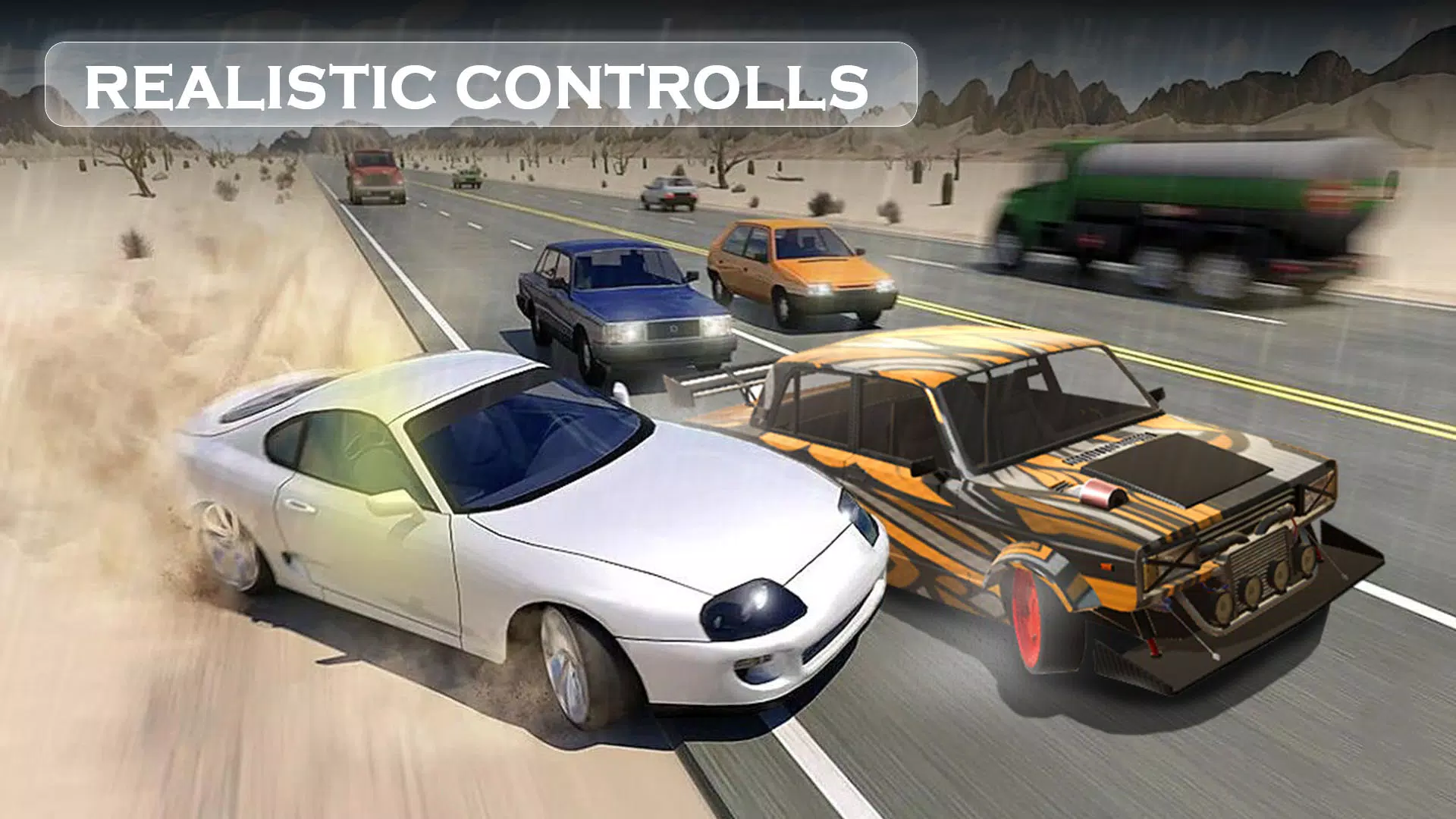 Arabic Traffic Racer 螢幕截圖 1