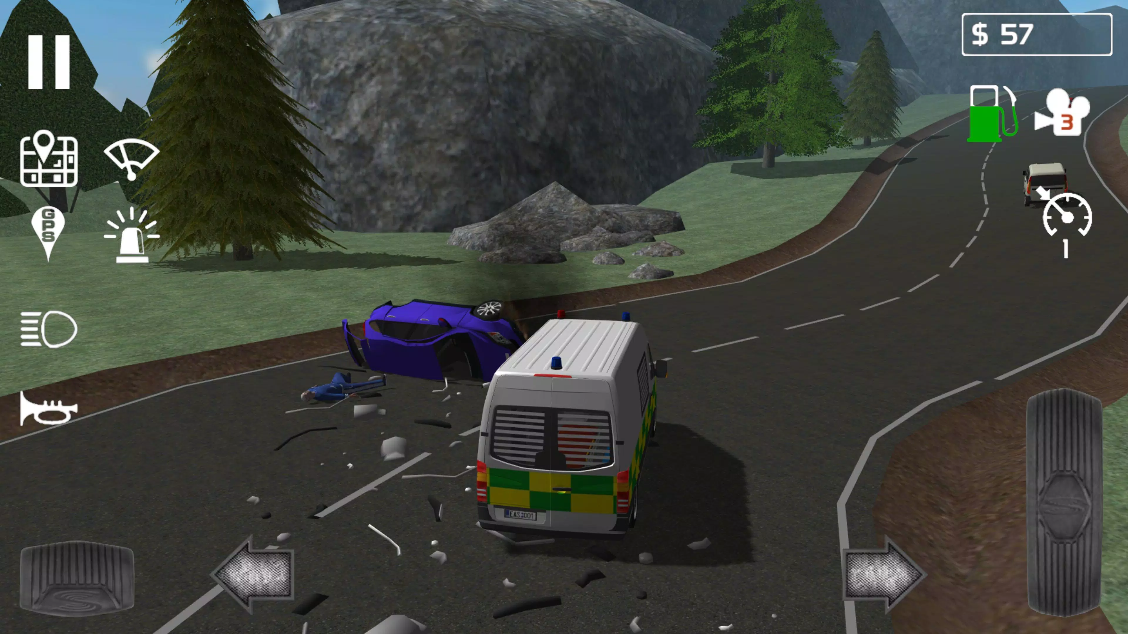 Emergency Ambulance Simulator Capture d'écran 3