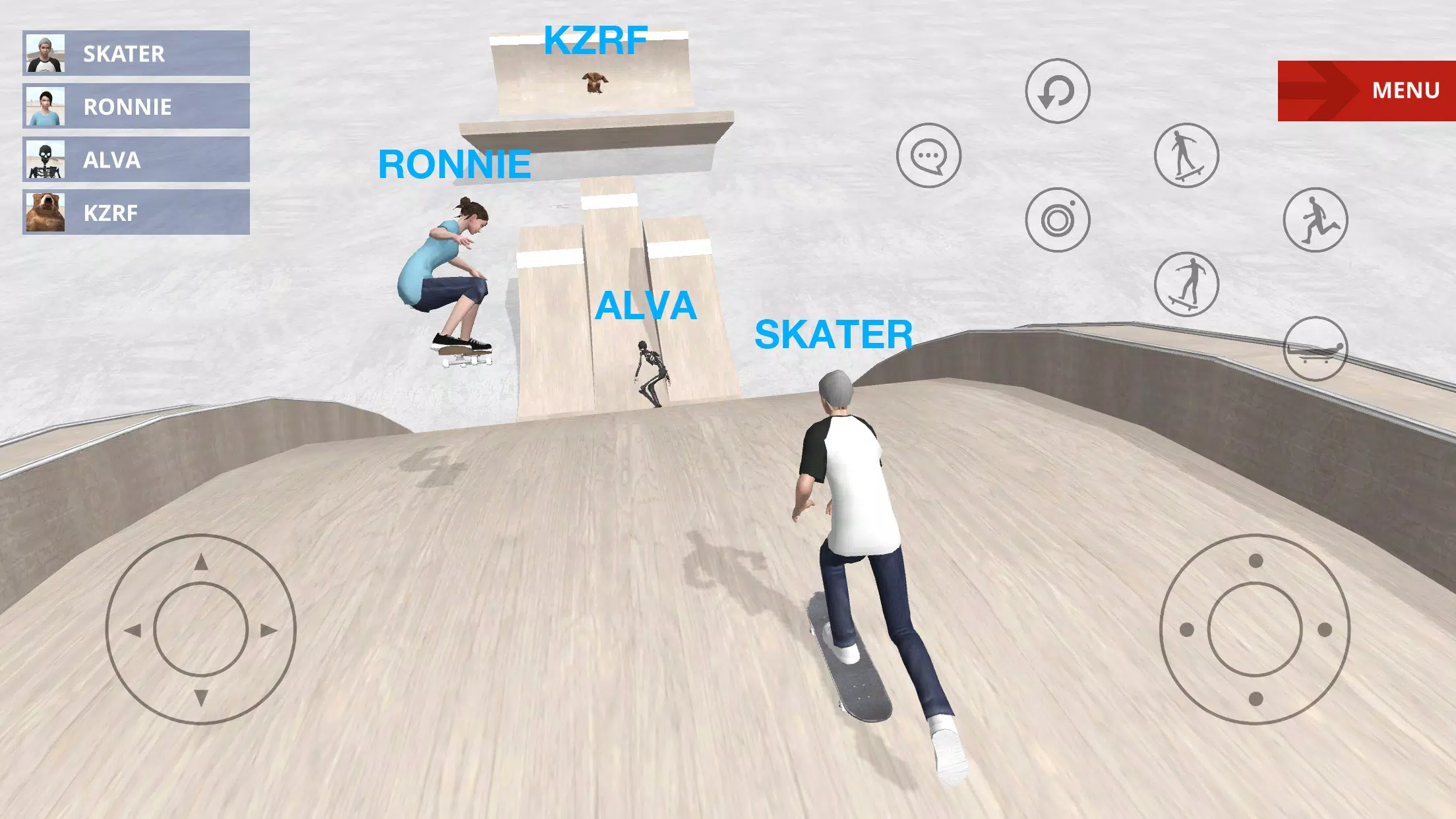 Skate Space 螢幕截圖 0