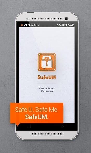 Secure messenger SafeUM Mod ဖန်သားပြင်ဓာတ်ပုံ 2