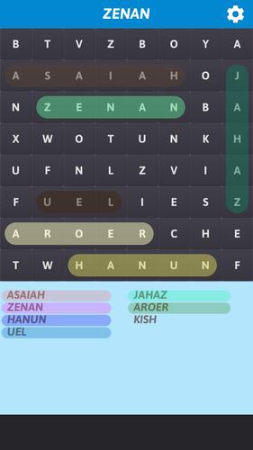 Bible Word Search Captura de tela 1