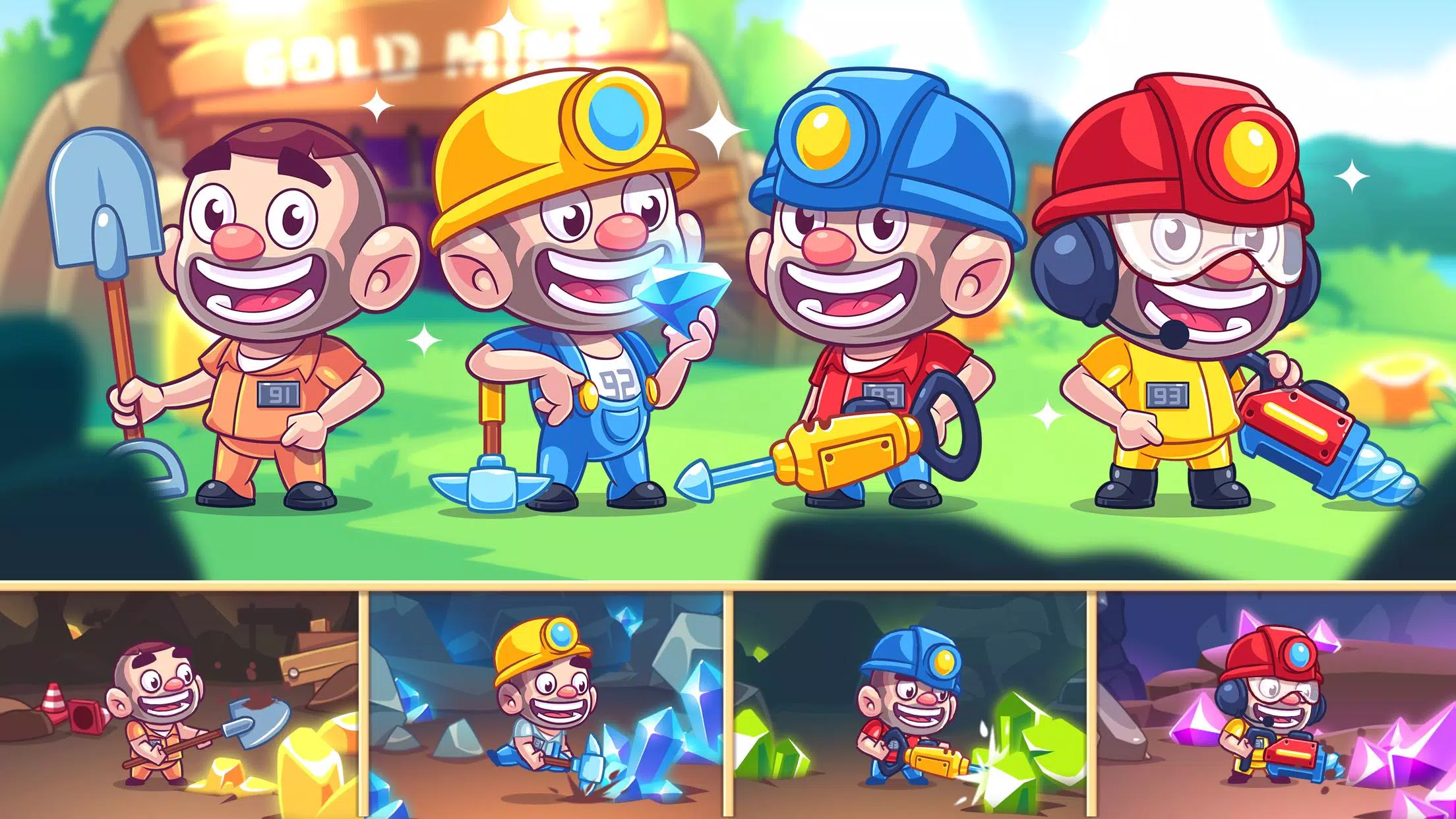 Idle Prisoner  Inc - Mine & Crafting Building 螢幕截圖 1
