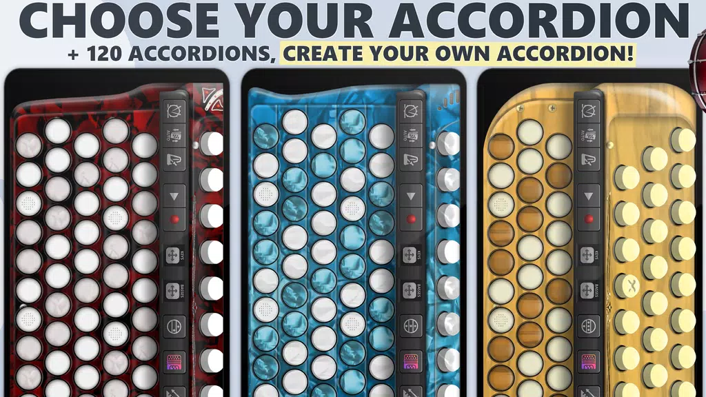 Accordion Chromatic Master Capture d'écran 1