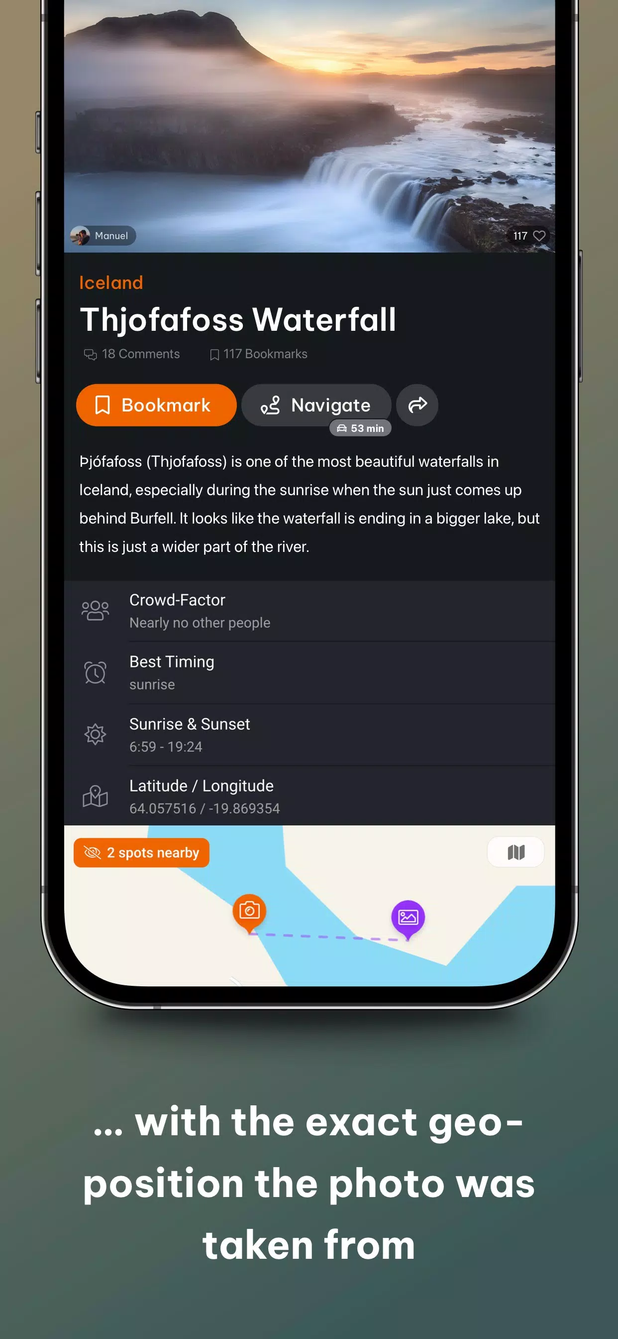 Locationscout 螢幕截圖 3