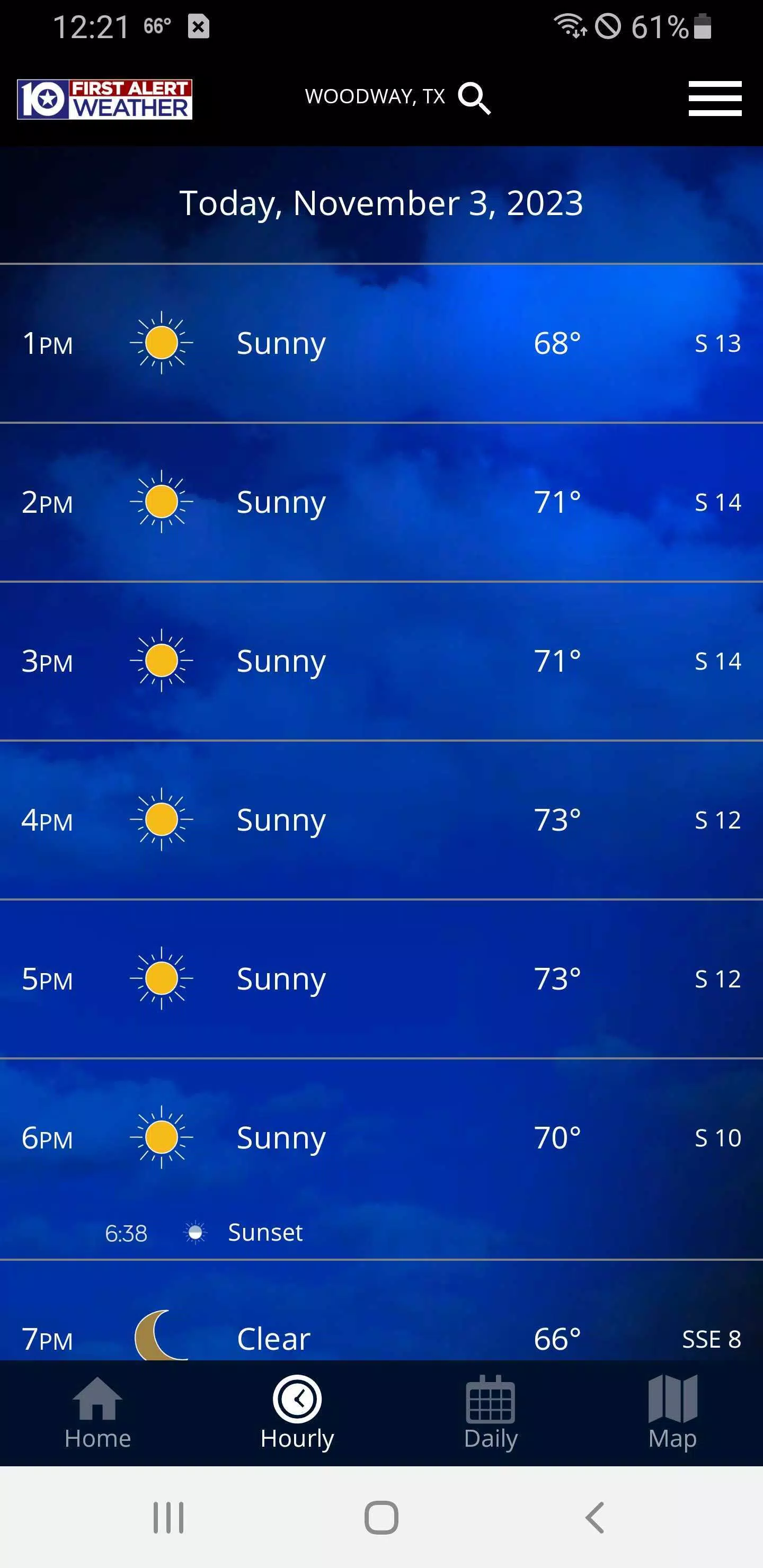 KWTX Weather 螢幕截圖 1