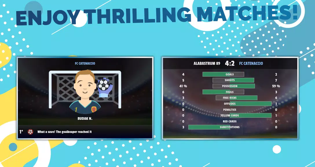Catenaccio Football Manager 螢幕截圖 1