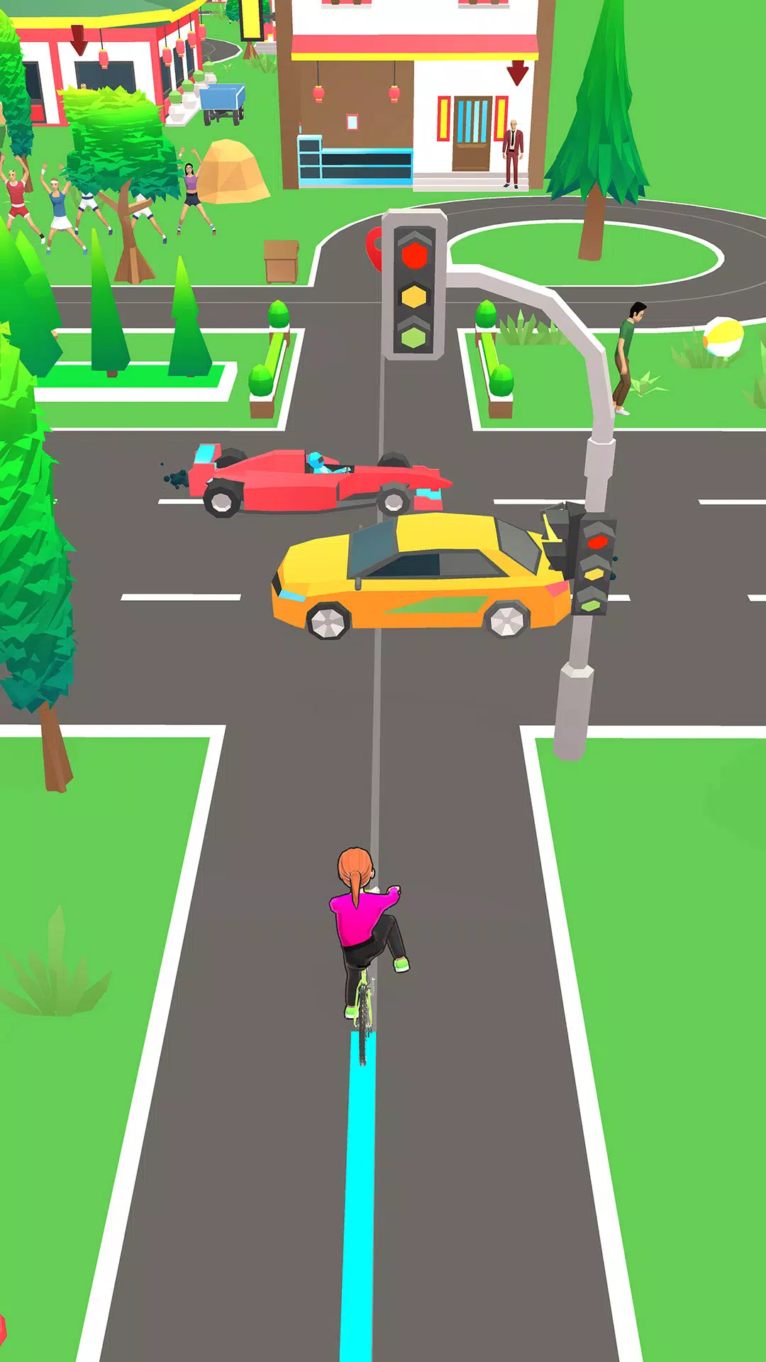 Paper Rider Delivery  Boy Game 螢幕截圖 0