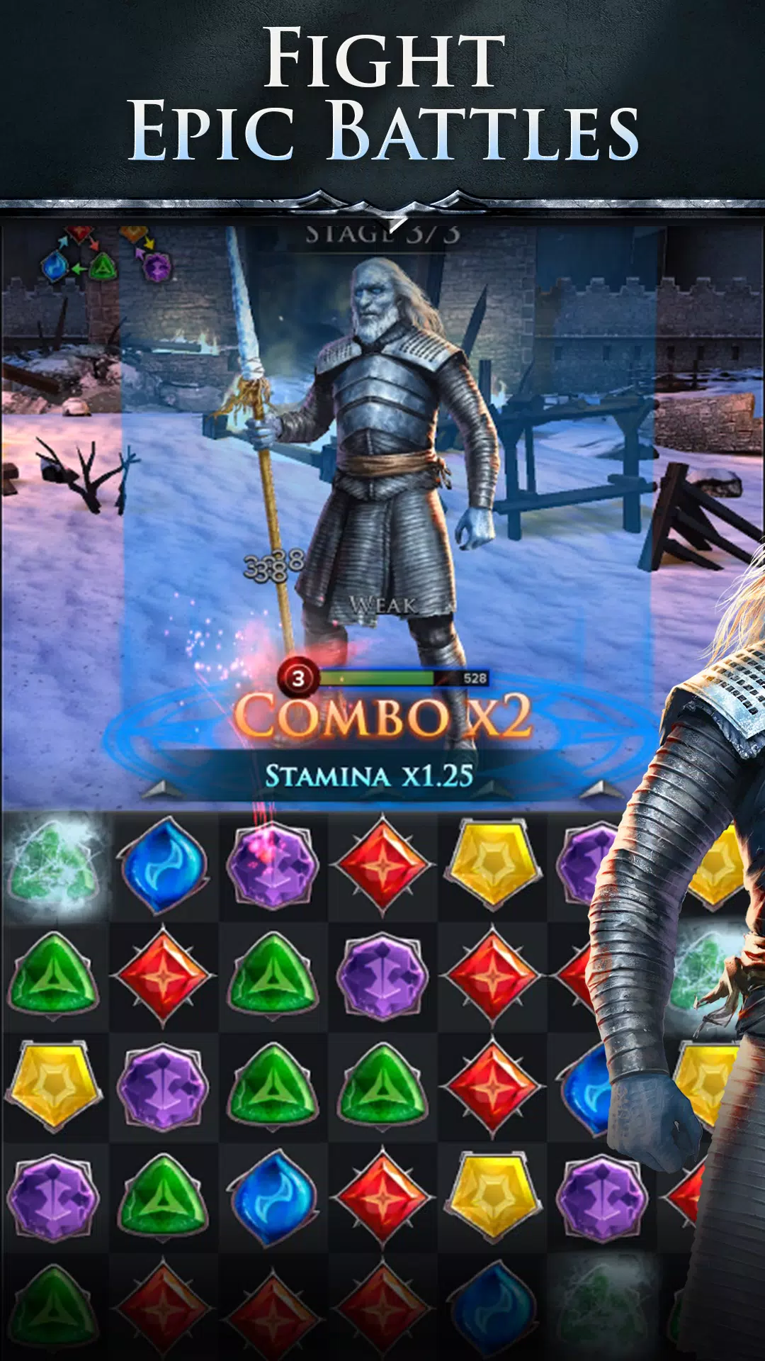 Game of Thrones: Legends RPG 螢幕截圖 3