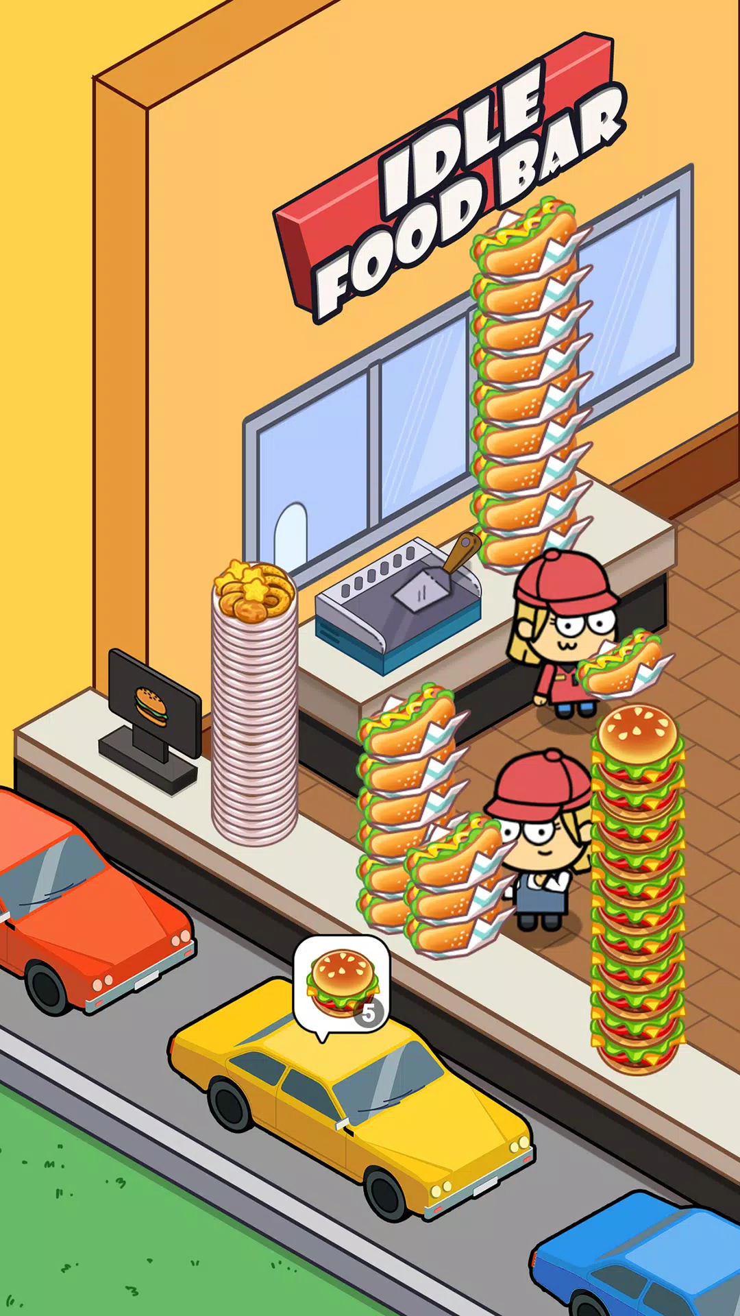 Idle Food Bar Capture d'écran 1
