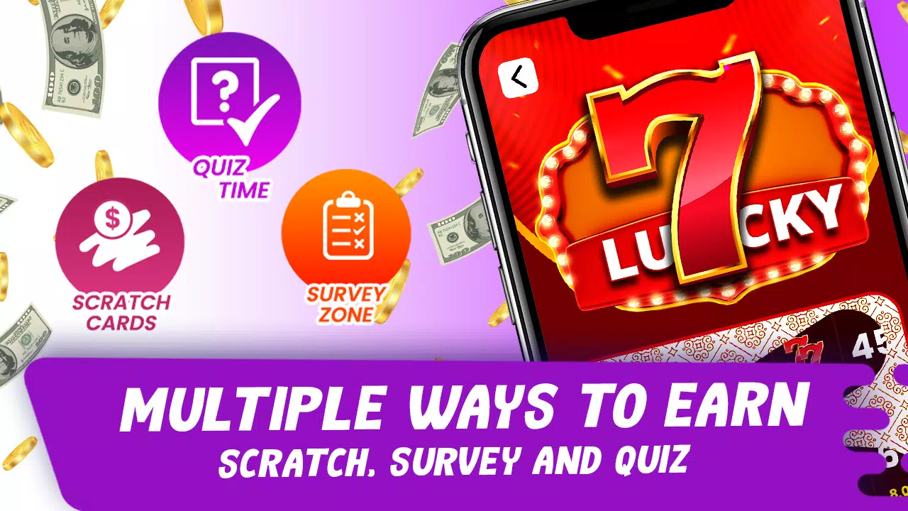 Scratch & Win Real Money Games Captura de pantalla 1