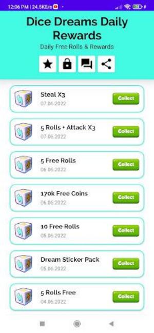 Dice Dreams Daily Rewards 스크린샷 1