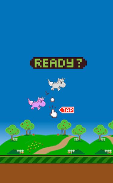Flappy Unicorn 螢幕截圖 2