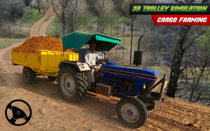 Tractor Trolley Farming Drive Screenshot 3