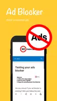 Banana Browser: Adblock, Secur 螢幕截圖 1