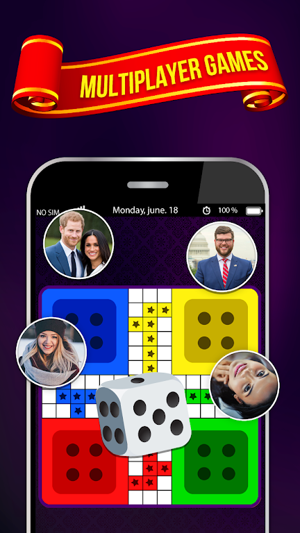 Classic Ludo Game スクリーンショット 1