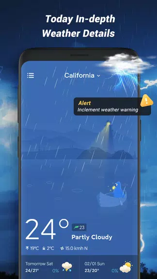 Local Radar Weather Forecast 螢幕截圖 1