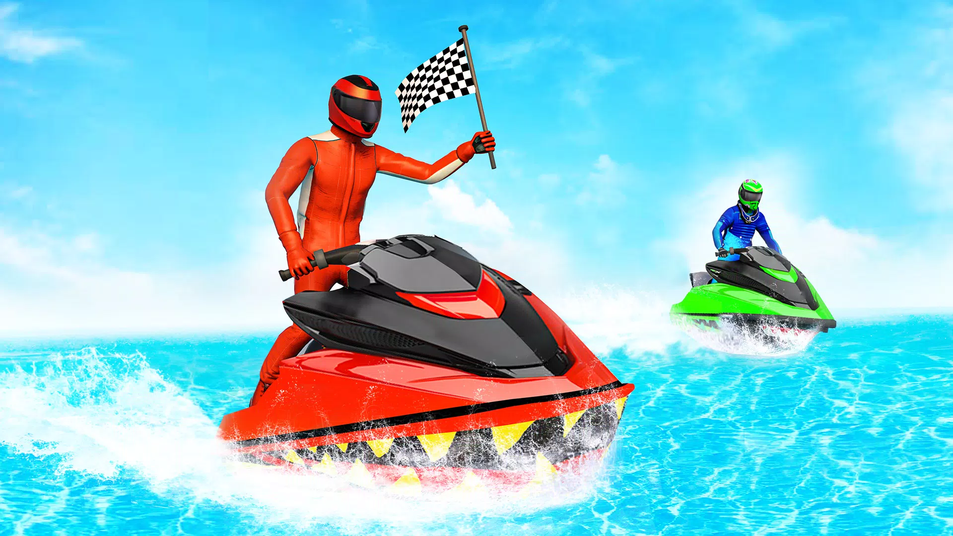 Jet Ski Games Boat Racing Game 螢幕截圖 0