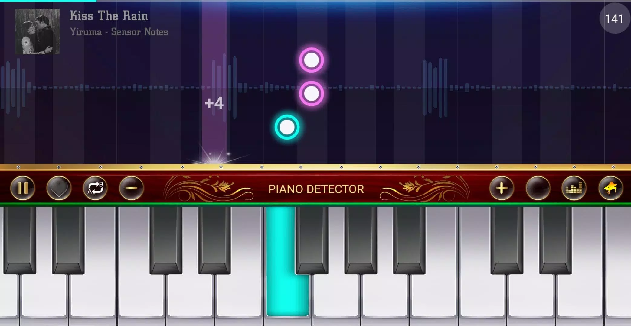 Piano Detector ဖန်သားပြင်ဓာတ်ပုံ 0
