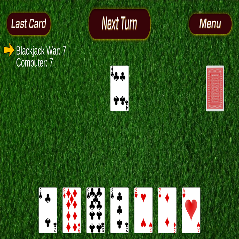 Blackjack War应用截图第3张