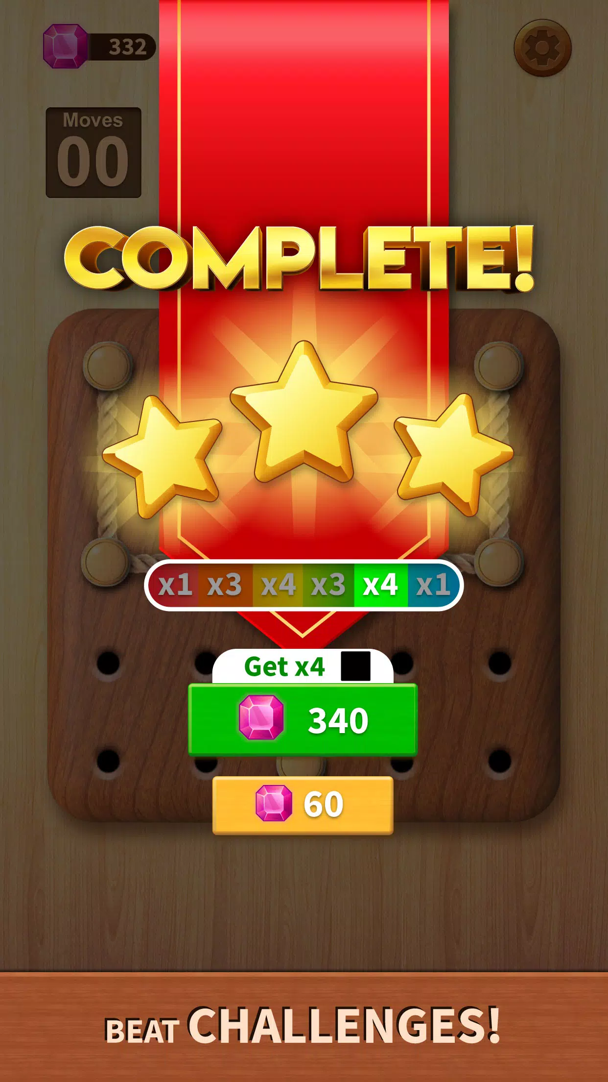 Rope Puzzle: Wooden Rope Games 螢幕截圖 2
