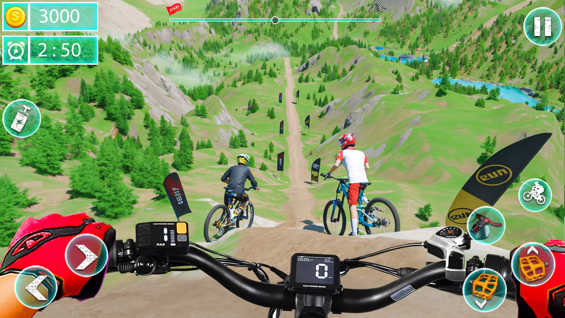 MTB Downhill: BMX Racer 螢幕截圖 2