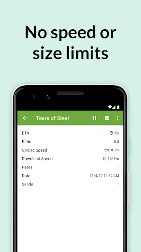 µTorrent®- Torrent Downloader Tangkapan skrin 1