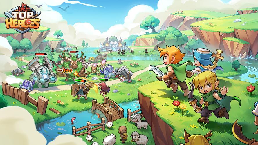 Top Heroes: Kingdom Saga Screenshot 0