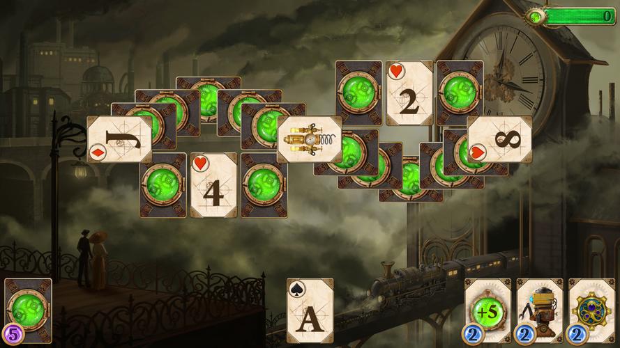 Steampunk Solitaire Tangkapan skrin 1