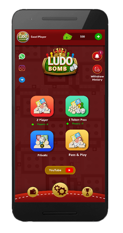 Ludo Bomb Tangkapan skrin 0