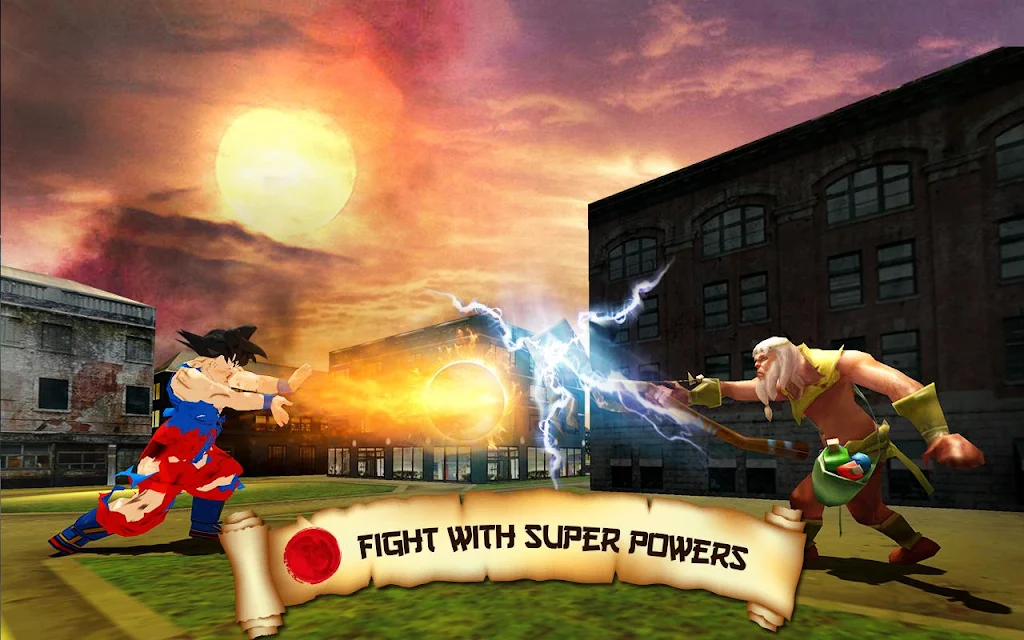 Super Goku Hero Xenoverse Saiyan Battle 螢幕截圖 0